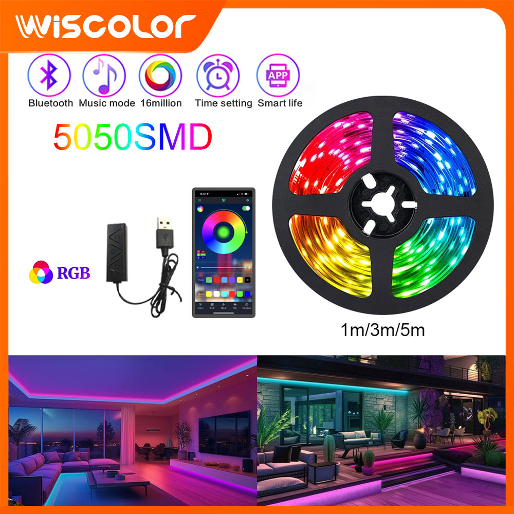 Gaming Accessories App - Striscia LED RGB con Controllo APP,