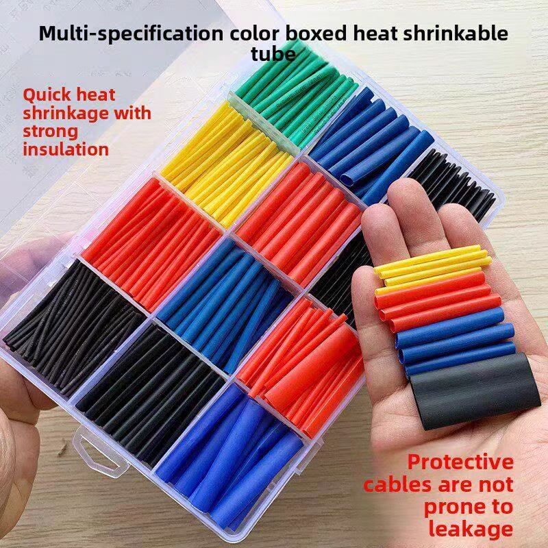Sleeved Cable Kit - Guaina Termorestringente 2:1, Tubo Termoresistente per