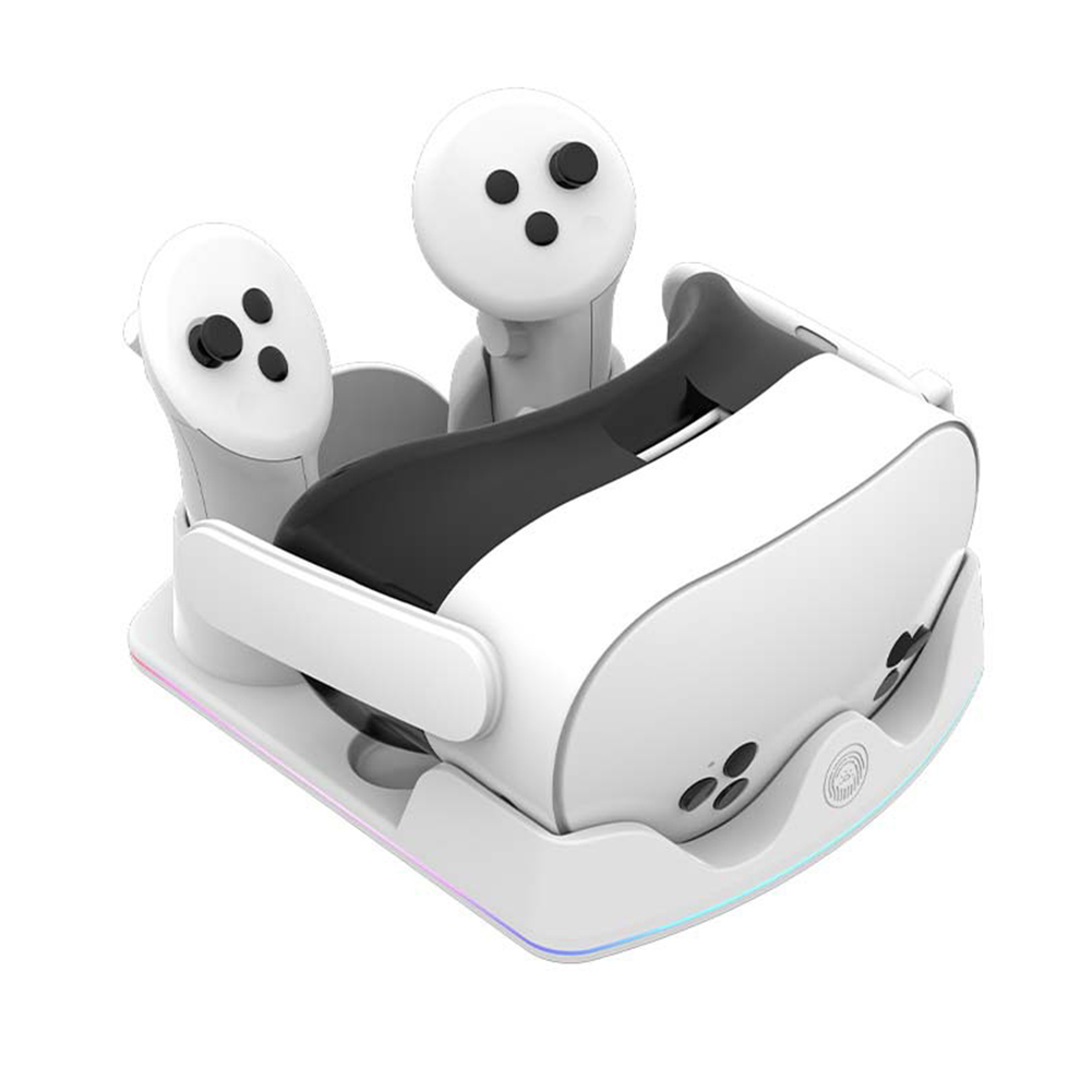 Headset Stand Rgb - Stazione di Ricarica per Meta Quest
