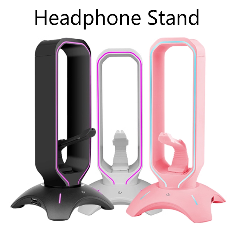 Headset Stand Rgb - Supporto per cuffie RGB con supporto