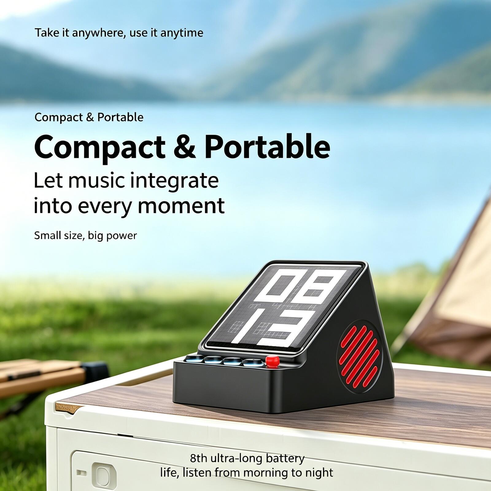 Gaming Accessories App - Altoparlante Bluetooth con Matrice di Pixel