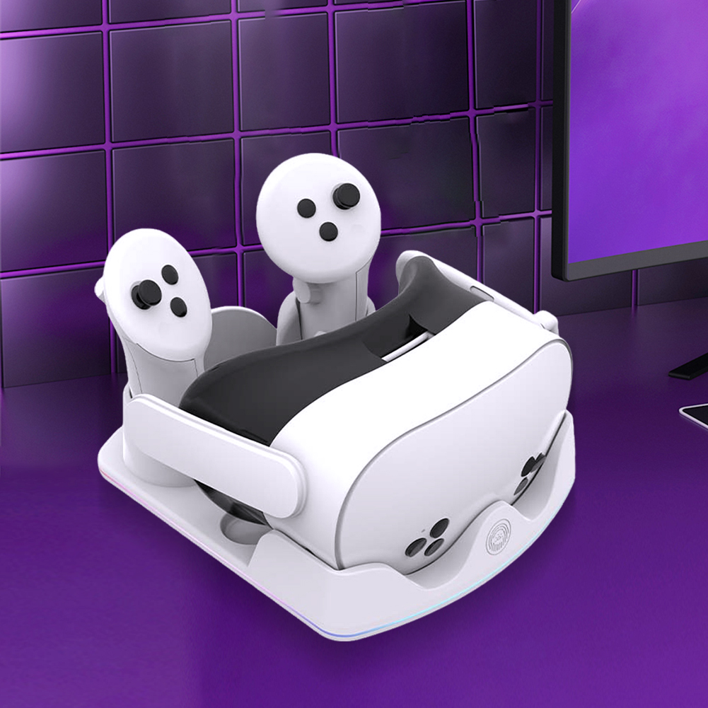Headset Stand Rgb - Dock di ricarica per supporto di