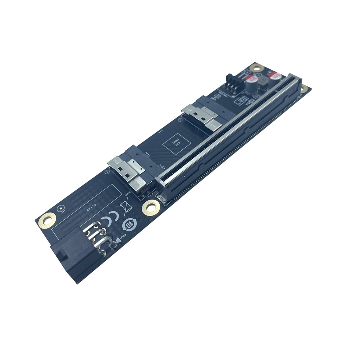 Vertical Gpu Bracket - Scheda adattatore PCI-E 4.0 X16 a