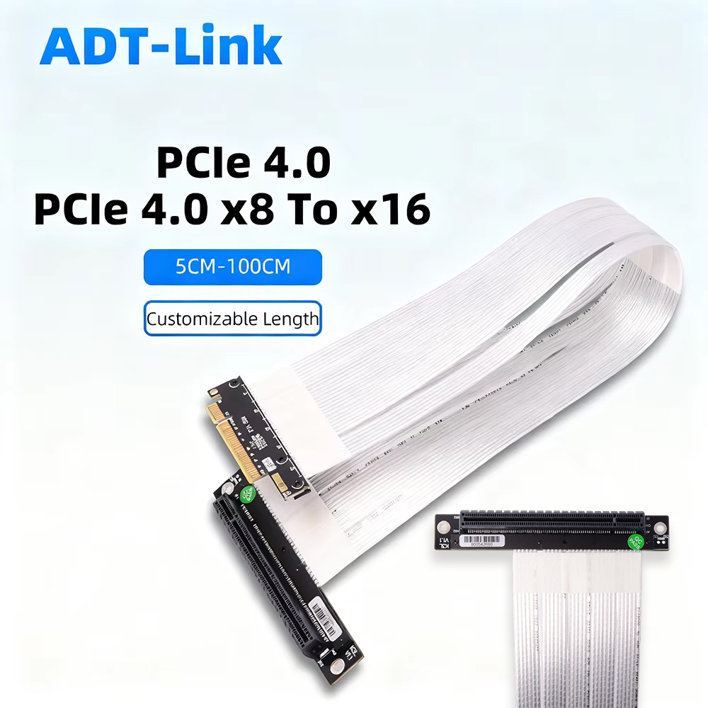 Vertical Gpu Bracket - ADT-Link PCIE 4.0 3.0 X8 a
