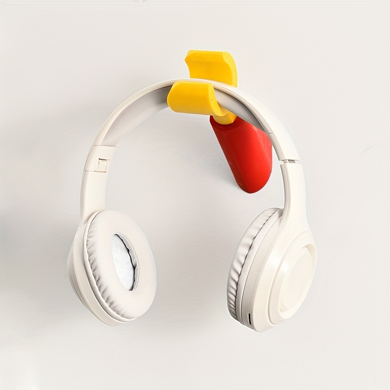 Gaming Headphone Accessories - Gancio da parete autoadesivo a forma
