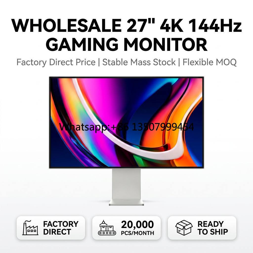 Monitor 144Hz 27Inch - Monitor da Gaming 27 Pollici 4K