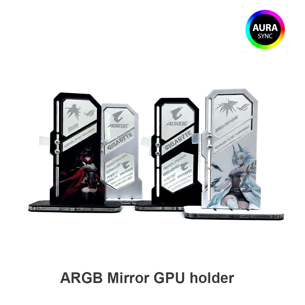 Vertical Gpu Bracket - Specchio fai da te Supporto VGA