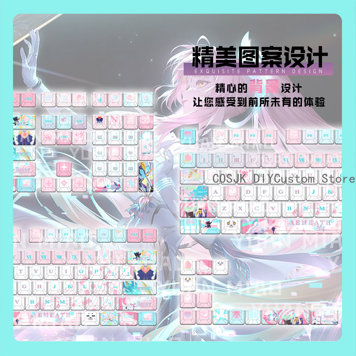 Set di 122 Tasti Anime Wutheri - Gaming Accessories recensione e prezzo