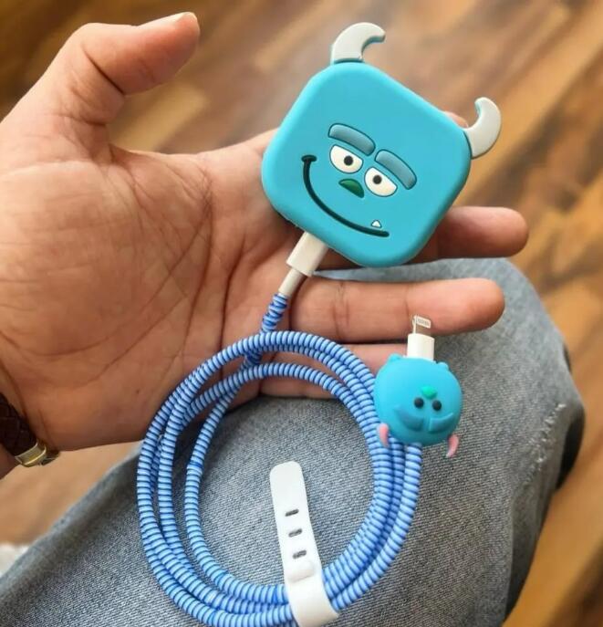4 pz/set Cute 3D Cartoon Cable - Sleeved Cable Kit recensione e prezzo