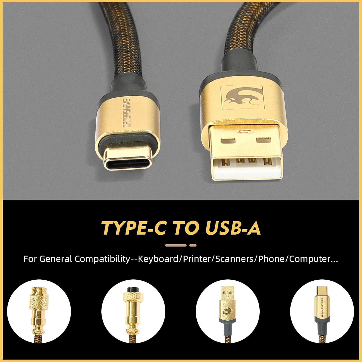ATTACK SHARK * MAMBASNAKE C03  - Sleeved Cable Kit recensione e prezzo