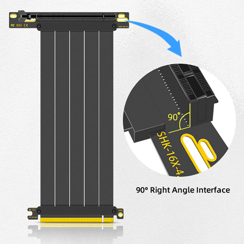 TEUCER PCI-E 4.0 X16 Cavo rise - Vertical Gpu Bracket recensione e prezzo