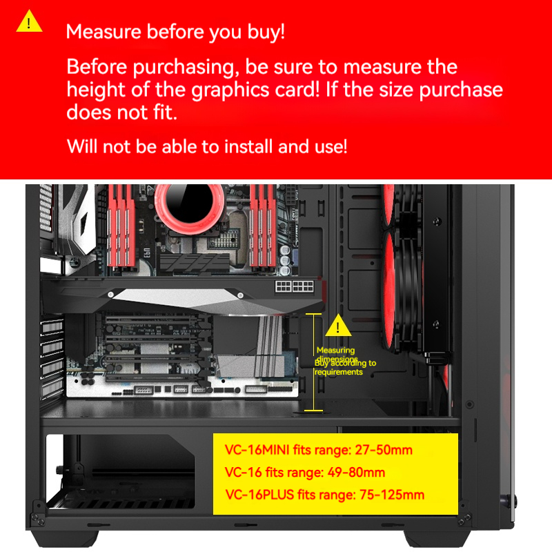 Supporto per scheda grafica GP - Vertical Gpu Bracket recensione e prezzo