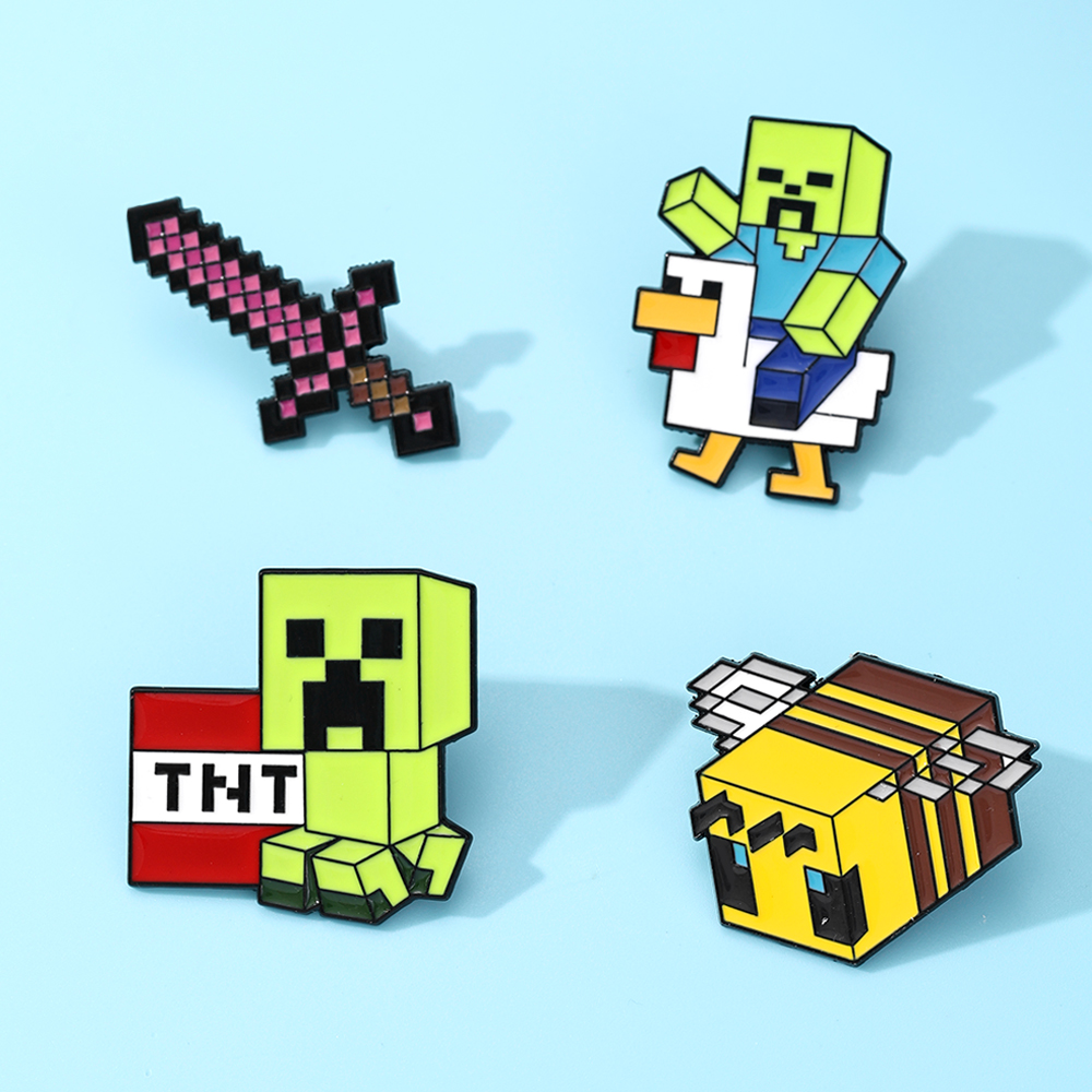 Set di 4 Simpatici Spille Smal - Gaming Accessories recensione e prezzo