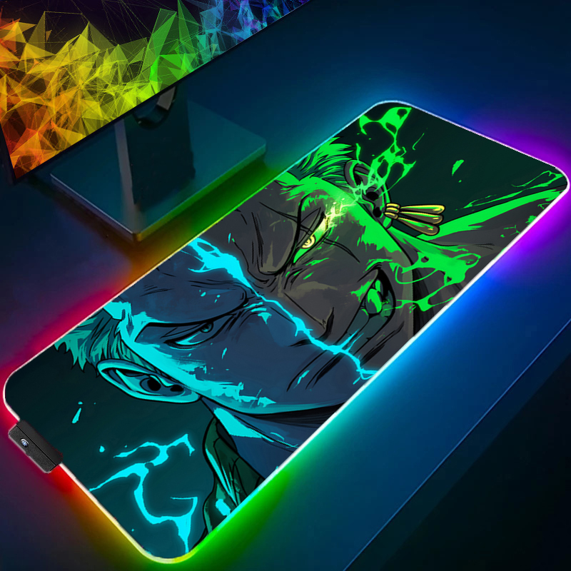 ONE PIECE Zoro Mouse Pad RGB A - Gaming Accessories Setup recensione e prezzo