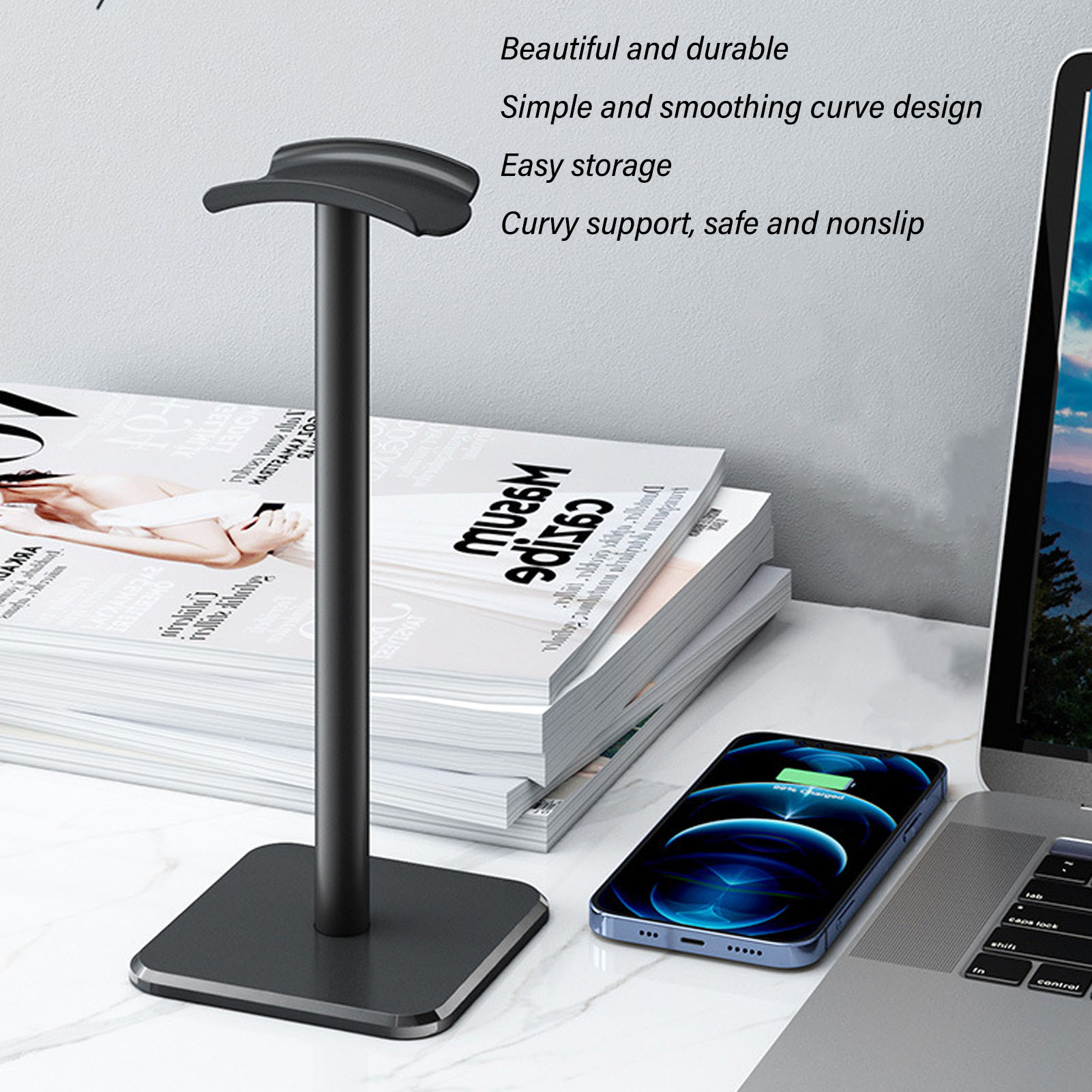Supporto per cuffie Base antis - Gaming Accessories Setup recensione e prezzo