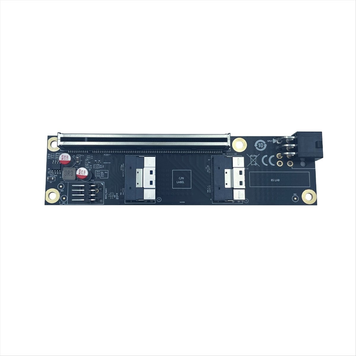 Scheda adattatore PCI-E 4.0 X1 - Vertical Gpu Bracket recensione e prezzo