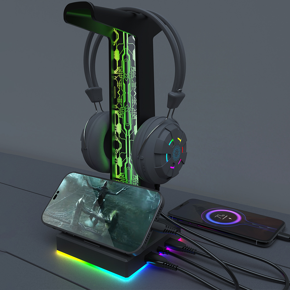 Supporto per cuffie da gioco R - Headset Stand Rgb recensione e prezzo