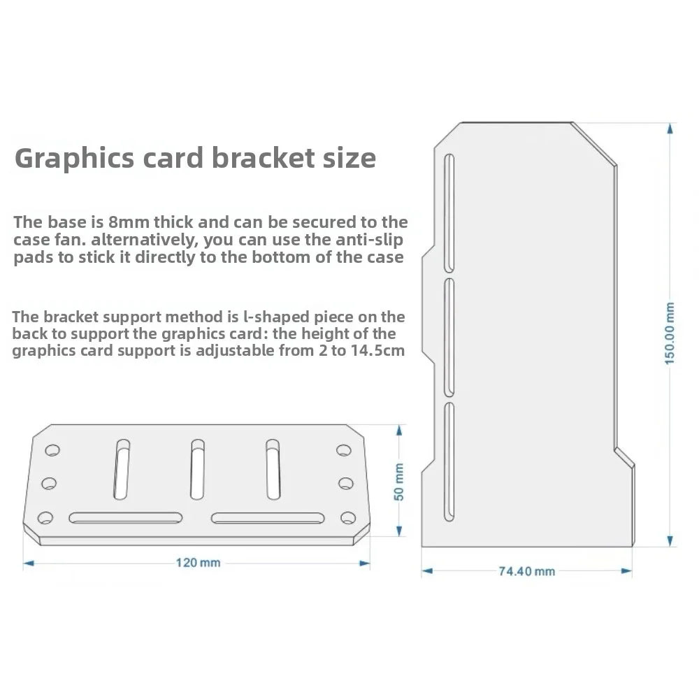 Specchio fai da te Supporto VG - Vertical Gpu Bracket recensione e prezzo