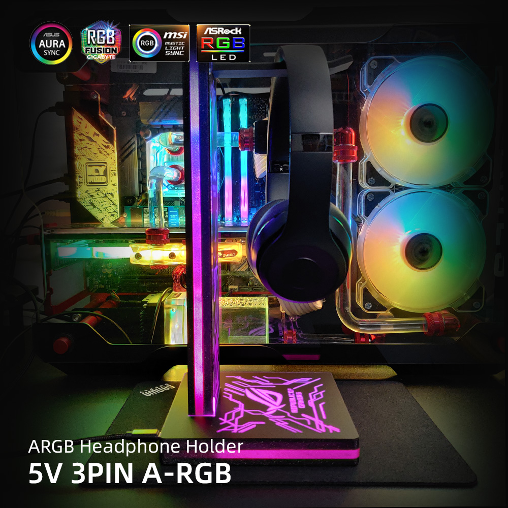 Supporto per Cuffie ARGB con I - Headset Stand Rgb recensione e prezzo